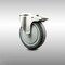 Service Caster 5 Inch 316SS Thermoplastic Rubber Swivel Bolt Hole Caster with Total Lock Brake SCC-SS316BHTTL20S514-TPRB - alternate 1